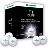 Donic-schildkröt stalo teniso kamuoliukai tt club 608532 treniruočių kamuoliukai poly 40+ kokybės, 120 vnt. didelėje dėžėje, balti