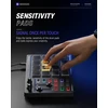 Donner Midi Pad valdiklio klaviatūra Usb Type-c, profesionali būgnų pad mašina ritmų kūrimui su 16 pad'ų, Midi išvestis, 2 priskiriami slankikliai ir mygtukai (starrypad Mini, juoda)