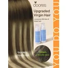 Doores tape-in tikrų plaukų priauginimas, ombre riešuto ruda į pelenų rudą ir šviesiai blondinę, 35 cm, 50 g, 20 vnt., tape-in plaukų priauginimas, remy tape priauginami tikri plaukai