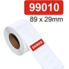 Doree 4 ritinėliai 99010 28 mm x 89 mm lipnios etiketės, suderinamos su Dymo S0722370 520 etiketėmis, adresų etiketės, skirtos Labelwriter 450 serijai ir 4xl
