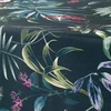 Douceur D'intérieur, stačiakampė staltiesė 150 x 240 cm smaragdo spalvos poliesteris, marginta Feerie