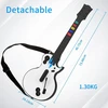 Doyo gitaros valdiklis, skirtas pc ir ps3 guitar hero gitarai su dirželiu, idealus guitar hero, clone hero ir rock band žaidimams, aukštos kokybės, skirtas guitar hero ps3 ir pc (5 mygtukai, baltas)