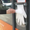 Dozator vienkartinių pirštinių iš plexi