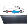 Dp dešinė pusė priekyje rato apdailos juosta renault trafic opel vivaro nissan nv300 talento 14