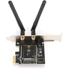 Dpofirs Pci-e 1x į Key A-e adapterio kortelė, Pci-e į Ngff M.2 Wifi belaidžio modulio adapterio kortelė Key A-e tinklo plėtimo kortelė, palaiko Win Xp, Win7, Win8, Win10, sistemą