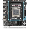 Dpofirs X99 Atx motininė plokštė, 4 kanalų Ddr4 žaidimų kompiuterio motininė plokštė su daugiapakopiu maitinimo šaltiniu ir 1000m tinklo plokšte, Nvme M.2 Pcie 16x Gen 3.0 Sata3.0 motininė plokštė stacionariam kompiuteriui