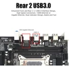 Dpofirs X99 V3 žaidimų pagrindinė plokštė Ddr4 Cpu platforma, skirta Cpu lizdui Lga 2011-3, palaiko Cpu tipą E5 V3/v4, I7-58xx/68xx serijas (atminties lizdas 4x Ddr4 Dimm viršuje