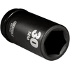 Draper 71916 3/4" kvadratinis hi-torq 6 briaunų gilus smūginis galvutė, 30 mm
