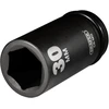 Draper 71916 3/4" kvadratinis hi-torq 6 briaunų gilus smūginis galvutė, 30 mm