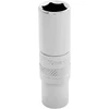 Draper bt/b 1/4 colio kvadratinis hi-torq 6 briaunų gilus galvutė (10 mm) – mėlynas – 10