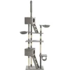 Draskyklė katėms su stovu iš sizalio, 230-260cm, pilka