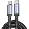 Dreaazhi 20 Gbps 240 W Usb C - Usb C kabelis 1 m, Usb C 3.2 Gen2 x 2 duomenų kabelis, 4k @ 60 Hz vaizdo perdavimas, greito įkrovimo kabelis nešiojamam kompiuteriui, mobiliajam telefonui, planšetiniam kompiuteriui, Ssd, monitoriui ir t. t.