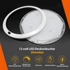 Dream lighting 12 V Led lubinis šviestuvas kemperiui, nameliui ant ratų, valčiai, jachtai, priminimas, reguliuojamas, Ip44, 21 cm, šaltai balta