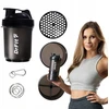 Gertuvė Drfit Daugiaelementis juodas 500 ml plaktuvo buteliuko rinkinys