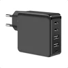 Dtk 120w usb c įkroviklis suderinamas su 100w usb c įkrovikliu gan usb c maitinimo šaltinis 4 prievadų pd įkroviklis