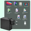 Dtk 120w usb c įkroviklis suderinamas su 100w usb c įkrovikliu gan usb c maitinimo šaltinis 4 prievadų pd įkroviklis