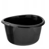 Dubuo skalbiniams 30 l plastikinis gilus juodas Altom Design