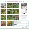 Dumont Džiaugsmas sode 2025 brošiūrinis kalendorius 2025, 30 x 30 cm, sieninis kalendorius su informatyviais ir poetiškais sodo tekstais, su mokyklų atostogomis ir 2026 metų apžvalga