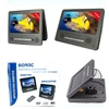 Automagnetola Dvd 2 monitoriai ant galvos atlošų usb sd krepšys įmontuotas akumuliatorius