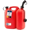 Dvigubas bakelis degalams ir alyvai 5.5 + 3l, raudonas