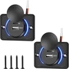 Dvigubas Usb automobilinis įkroviklio lizdas, Qc3.0 ir Pd Usb-c automobilinis įkroviklis 12v-24v greito įkrovimo lizdas vandeniui atsparus įkrovimo lizdo skydelis skirtas jachtoms, automobiliams, motociklams, kemperiams, valtims (2 vnt.)