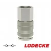 Ventiliatorius Dvipusio atjungimo greitoji jungtis su adata Dn 10 Ludecke Gw 1/2' Ms