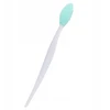 Dvipusis lūpų šepetėlis Tool Face Scrubber makiažo lūpų šepetėliai žalias