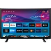 Dyon Movie Smart 24 Vx televizorius, 24 colių (60 cm), Hd Smart Tv, Hd Triple Imtuvas (dvb-c/-s2/-t2), App Store, Prime Video, Netflix, Youtube, Dazn, Disney+ (2023 modelis)