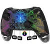 Dyonder Switch Controller, Led belaidis Switch Pro valdiklis, skirtas Switch/switch Lite/switch Oled, su Rgb belaidžiu žaidimų valdikliu, skirtas Pc/telefonui (juodas)