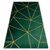Dywany Uszczow Stilingas kilimas 160x220 cm butelio žalumo spalvos #af404