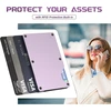 E-ink Air piniginė, piniginė su E Ink pritaikomu tekstu/pasidaryk pats paveikslėliu, personalizuota piniginė, Rfid blokuojantis kreditinių kortelių dėklas, minimalistinė priekinė kišenė, kreditinių kortelių dėklas, dovana vyrams/moterims (juoda), A02