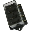 E Support™ Automobilio sunkvežimio 4 krypčių standartinis ato ašmenų saugiklių dėžutės bloko laikiklis 12v 24v