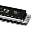 East top lucky 13 bass plus bliuzo armonikėlė 13 skylių diatoninė arfa burnos vargonai profesionalūs muzikos instrumentai sumažinta c tonacijos armonikėlė suaugusiems