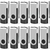 Eastbull Usb atmintinė 2.0 Transmemory, 512 Mb, juoda, 10 vnt.