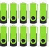 Eastbull Usb atmintinė 4 Gb, 10 vnt., žalia, pasukama