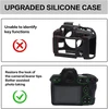 Easy Hood Z8 dėklas Nikon Z8, minkštas silikonas, juodas