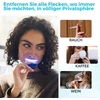 Easy Smile profesionalus dantų balinimo rinkinys su 32 x Led lempute (mėlyna ir raudona) - 3 balinimo geliai - greitas ir efektyvus, pašalina giliai įsisenėjusias dėmes - saugus emaliui (pro)