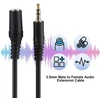 Eboxer 3.5 mm audio ilgintuvas iš tėviško į moterišką lizdą aux kabelis išmaniesiems telefonams ausinėms stereo (10 metrų)