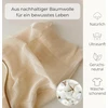 Ecoliko medvilninis skalbinių tinklelis skalbimo mašinai, skalbinių maišelių rinkinys (3 vnt.) liemenėlėms, kūdikių drabužiams, gležniems audiniams, bekvapis ir be mikropluošto, smėlio spalvos (s, M, L)