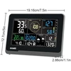 Ecowitt Ws3900_c Konsolė meteorologijos stočiai, 7.5 colių namų wifi patalpų Lcd spalvota konsolė, integruotas 3 viename temperatūros, drėgmės ir barometrinio slėgio matuoklis, ekosistemos Iot intelektualus susiejimo valdymas