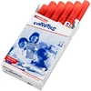 Edding 14 funtastics pluošto flomasteris - raudonas (10 vnt. dėžutė)