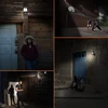 Editbar led prožektorius su judesio davikliu, skirtas laukui, 600 lm, maitinamas baterijomis, lauko lempa su davikliu, ip65 atsparus vandeniui, itin ryškus apsaugos žibintas, maitinamas baterijomis, skirtas sodui, važiuojamajai daliai, terasai, įėjimui