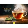 Edition Seidel Premium kalendorius Teatime Laikas puodeliui arbatos 2025 formatas Din A3 sieninis kalendorius atsipalaidavimas mėta citrina chai malonumas pipirmėtė imbieras žolelės arbata prieskoniai ayurveda Christian Müringer