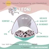 Edwekin® Premium plaukimo ratas kūdikiams Leoni 2025 su Uv stogeliu (upf 50+) | Tüv patikrintas | Idealus plaukimo ratas kūdikiams nuo 6 iki 36 mėnesių | Stilingas, saugus ir patogus - mieliausias plaukimo ratas vaikams