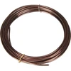 Efco aliuminio viela, skersmuo 2 mm x 5 m, apvali, ruda
