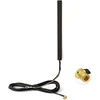 Eightwood Dab+ antena Smb adapteris automobilio radijo antenos lopas, montuojamas ant stiklo su Smb jungtimi 3 m 9.8 pėdos antena Rg174, skirta automobilių radijo imtuvams Pioneer Clarion Alpine Multi-way