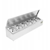 Ekspozitorius 6x Gn 1/6 100mm Szron Chd06afl