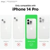 Elago Liquid Silicone dėklas, suderinamas su iphone 14 pro max (6.1 colio) dėklu, aukštos kokybės silikonas, viso korpuso apsauga - 4 sluoksnių smūgiams atsparus mobiliojo telefono dėklas, atsparus įbrėžimams minkštas mikropluošto pamušalas, šviesiai mėly