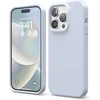 Elago Liquid Silicone dėklas, suderinamas su iphone 14 pro max (6.1 colio) dėklu, aukštos kokybės silikonas, viso korpuso apsauga - 4 sluoksnių smūgiams atsparus mobiliojo telefono dėklas, atsparus įbrėžimams minkštas mikropluošto pamušalas, šviesiai mėly