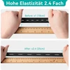 Elastinga juosta su sagos skylutėmis, 15m x 20mm, juoda